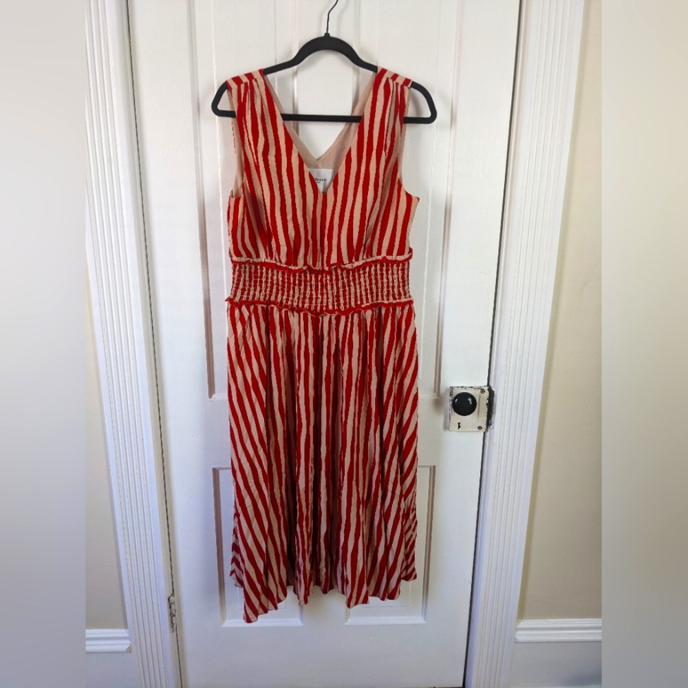 LK BENNETT - Ambery Poppy Silk Dress - US 12